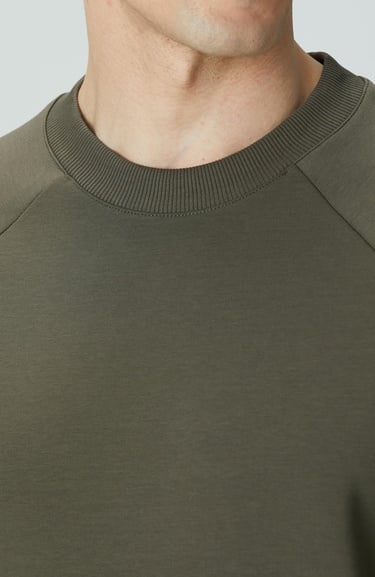  Network Erkek Haki Sweatshirt