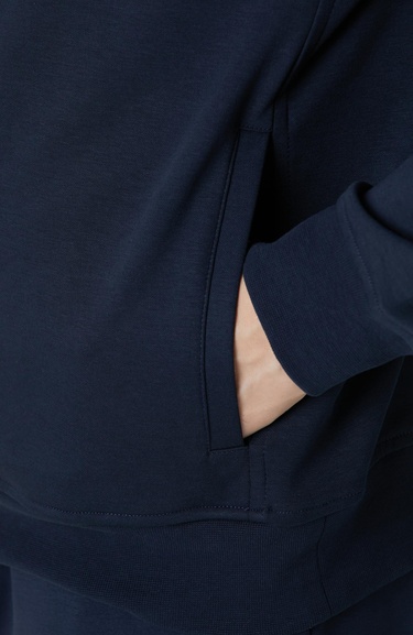  Network Erkek Lacivert Fermuarlı Sweatshirt