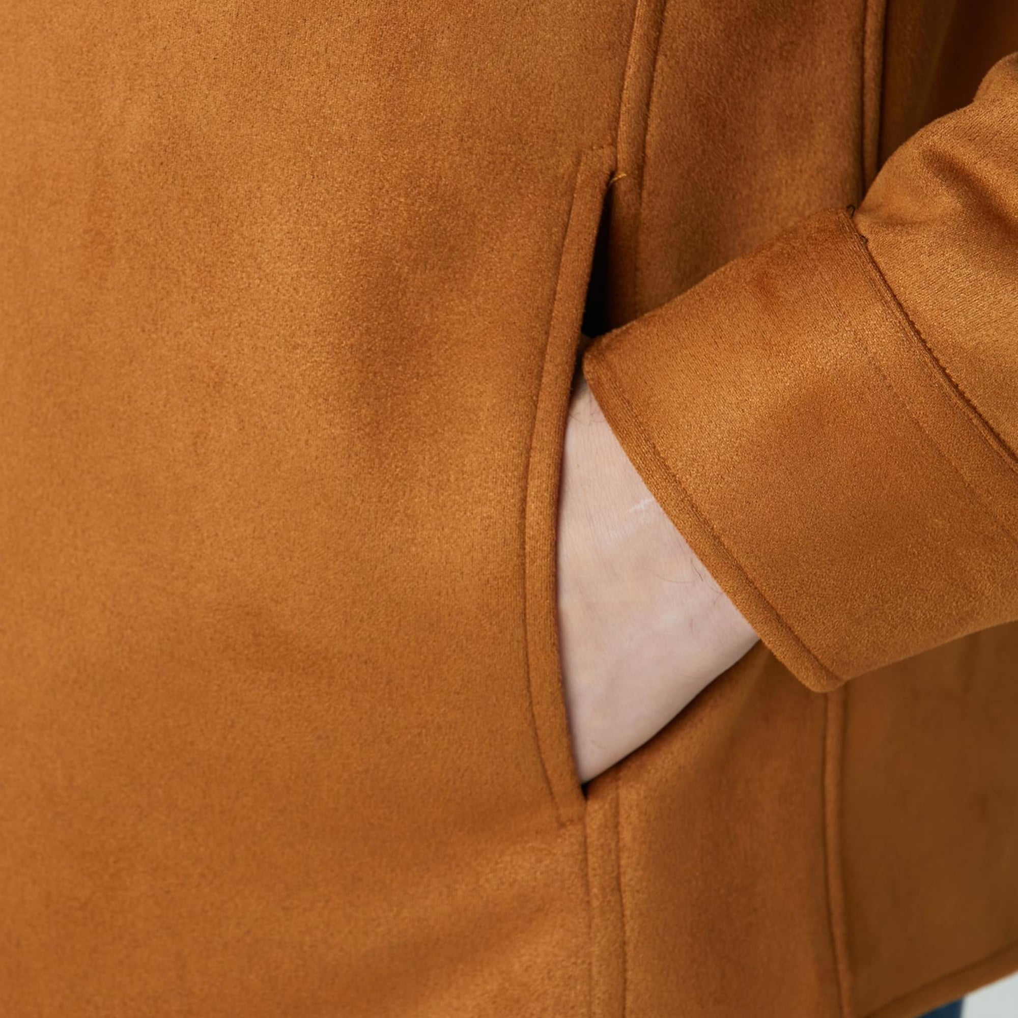 Network Erkek Camel Dış Gömlek