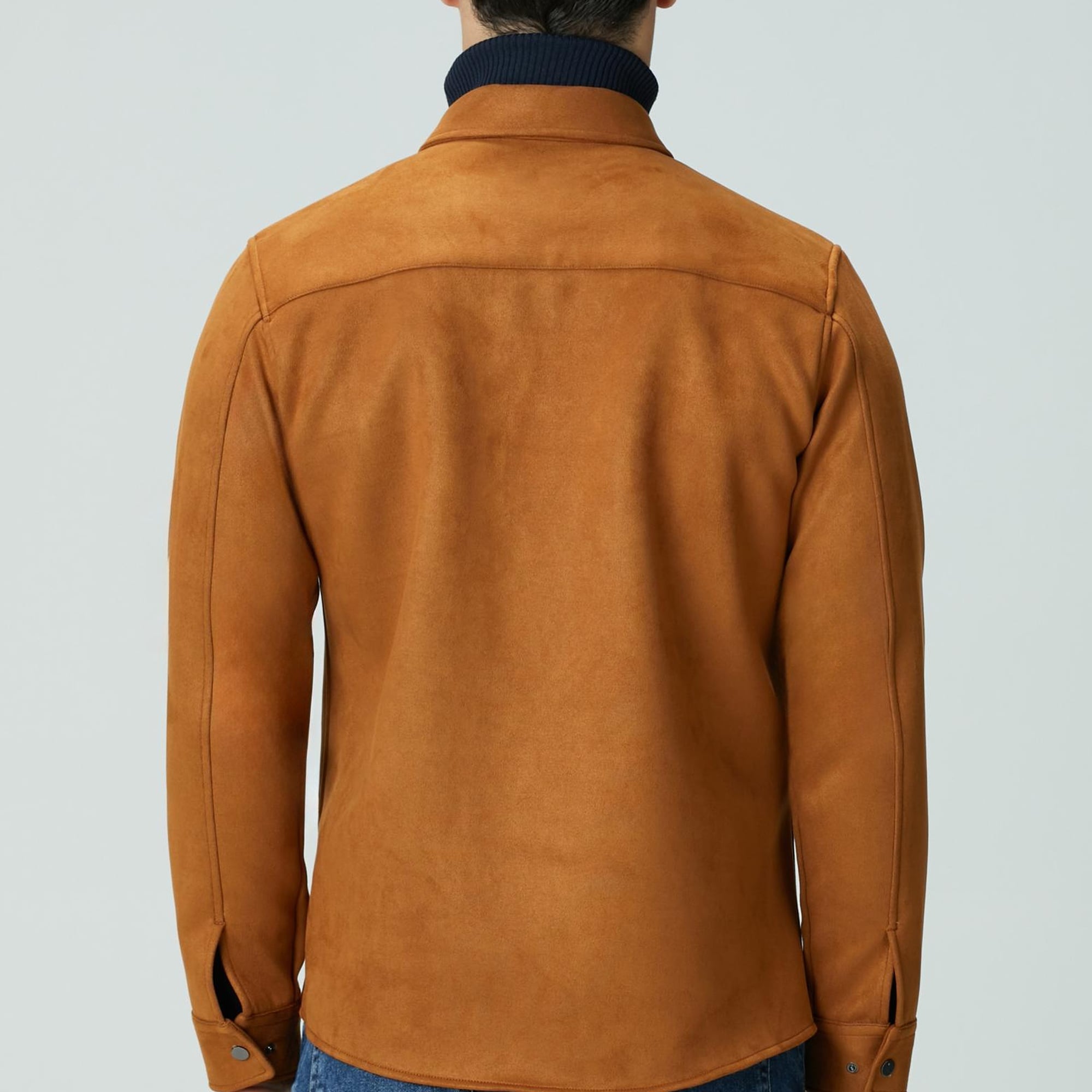 Network Erkek Camel Dış Gömlek