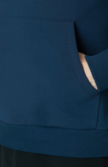  Network Erkek İndigo Sweatshirt