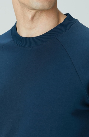  Network Erkek İndigo Sweatshirt