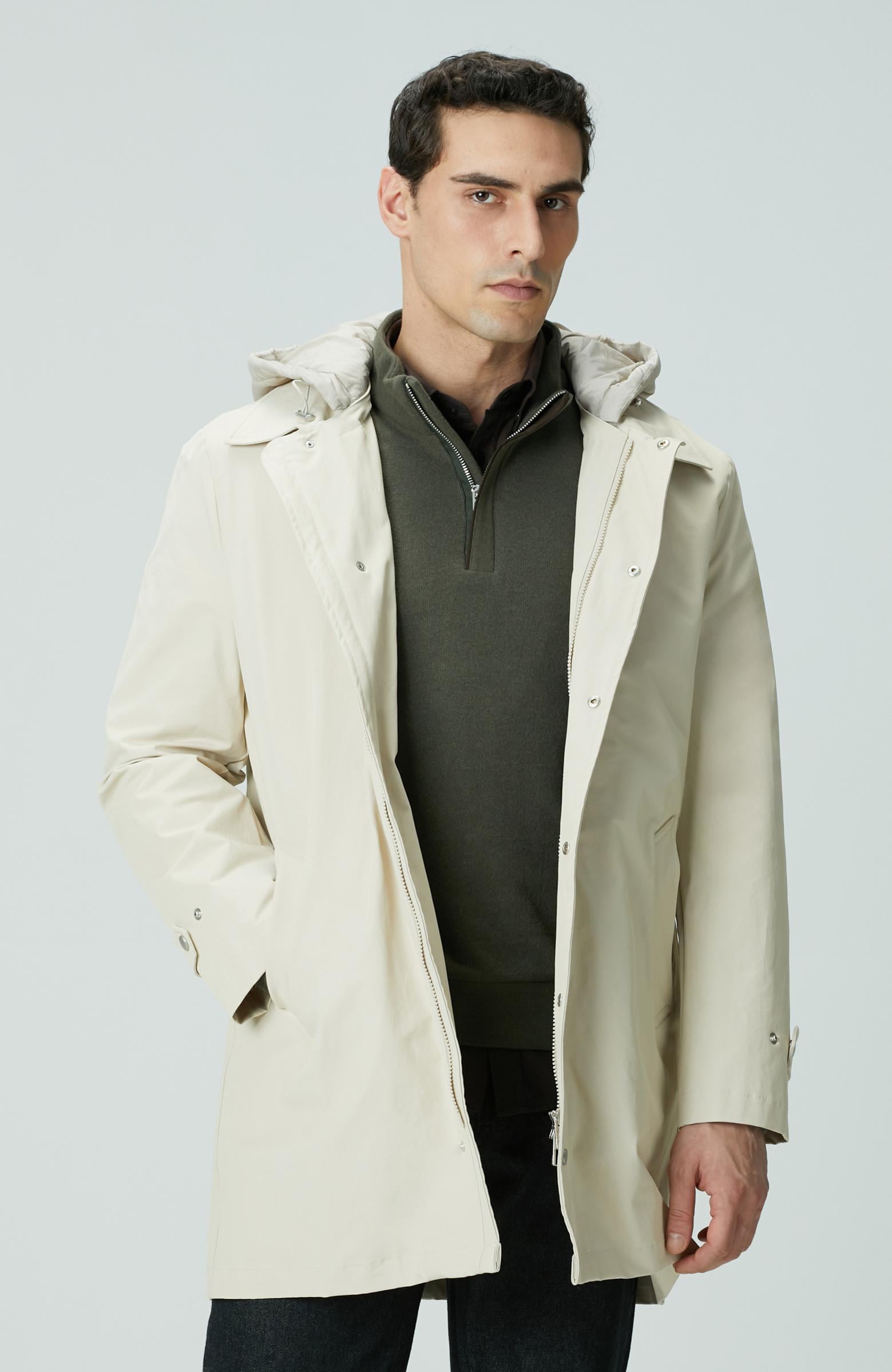  Network Erkek Taş Pardösü