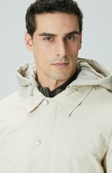  Network Erkek Taş Pardösü