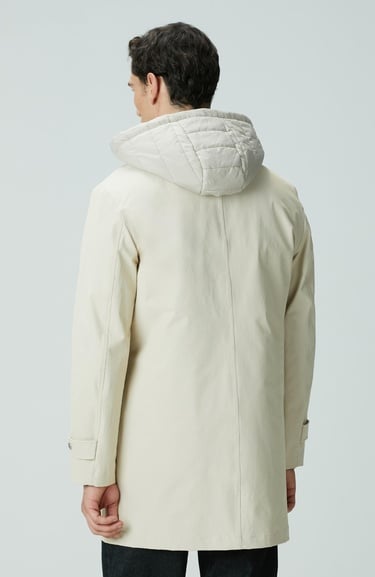  Network Erkek Taş Pardösü