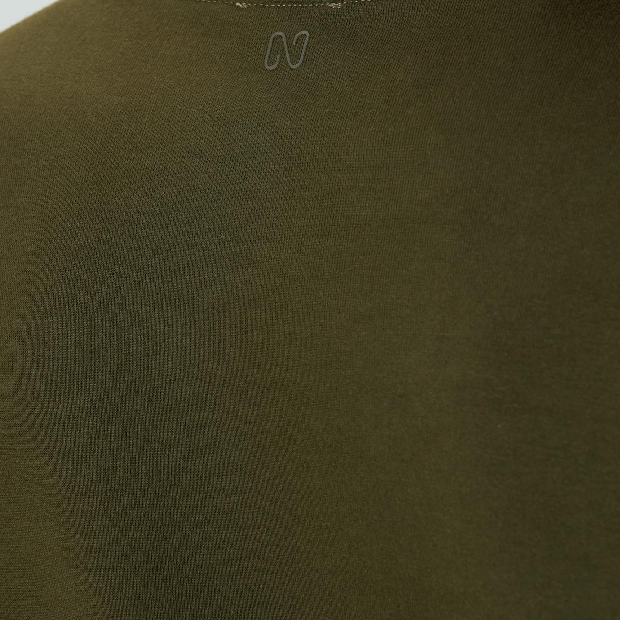 Network Erkek Haki Fermuar Detaylı Sweatshirt