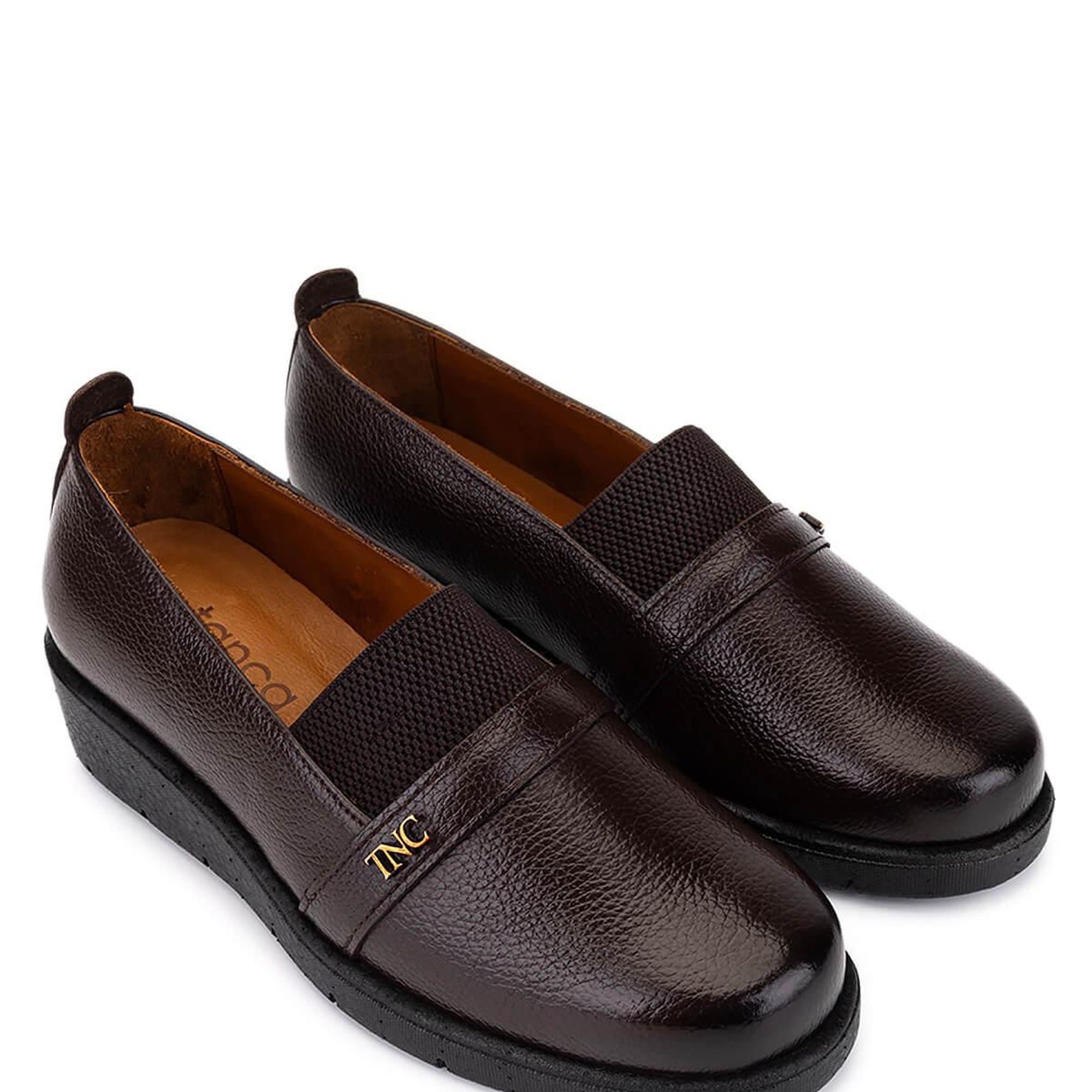 Tamer Tanca Kadın Hakiki Deri Kahverengi Casual Ayakkabı