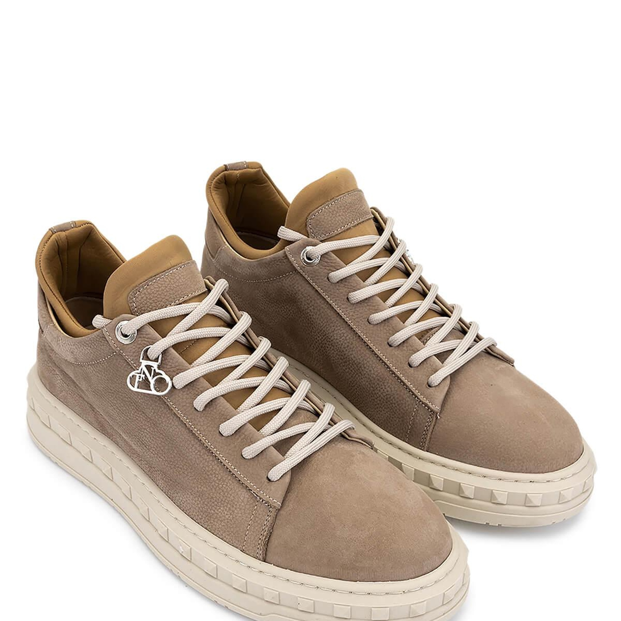 Tamer Tanca Erkek Hakiki Deri Vizon Nubuk Sneakers & Spor Ayakkabı