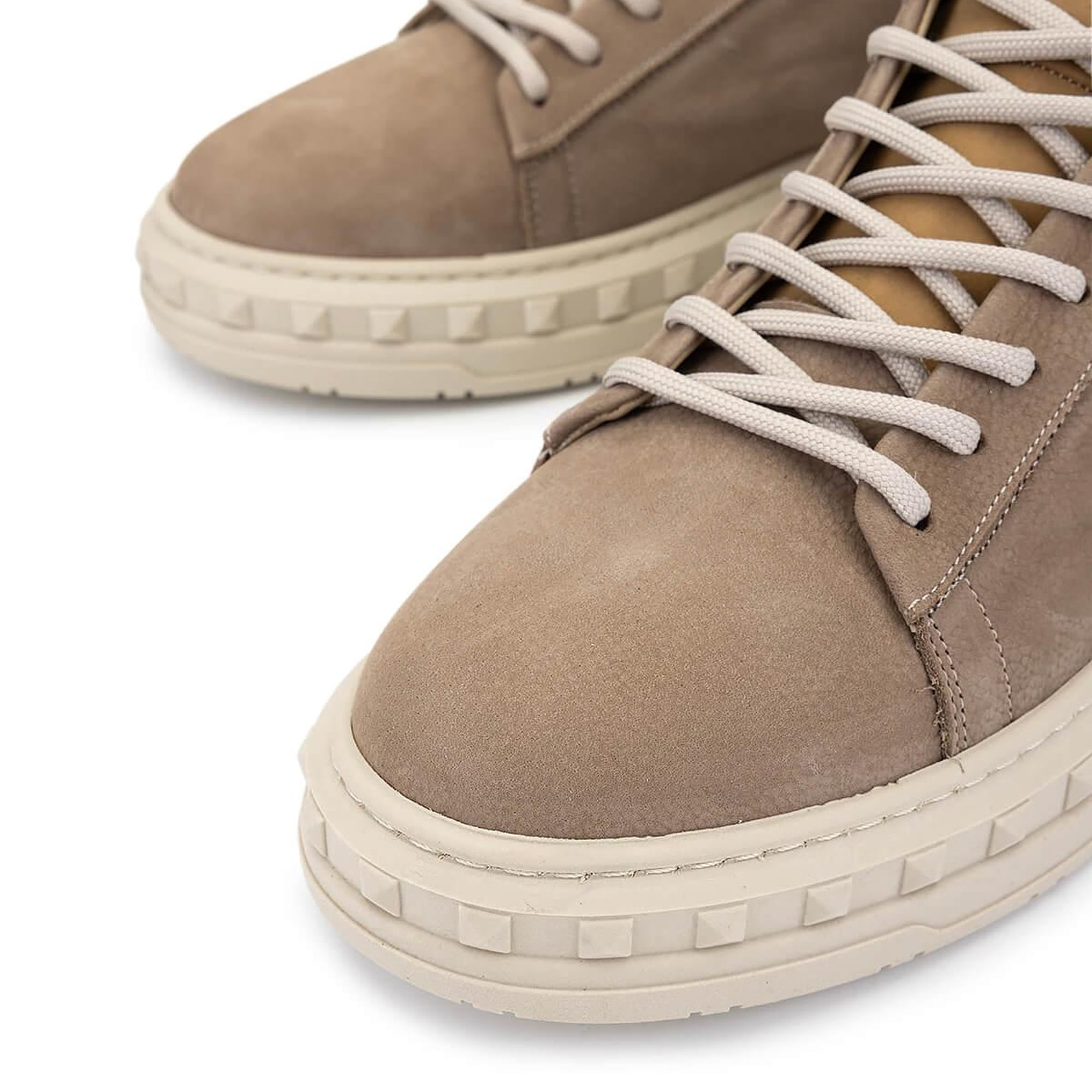 Tamer Tanca Erkek Hakiki Deri Vizon Nubuk Sneakers & Spor Ayakkabı