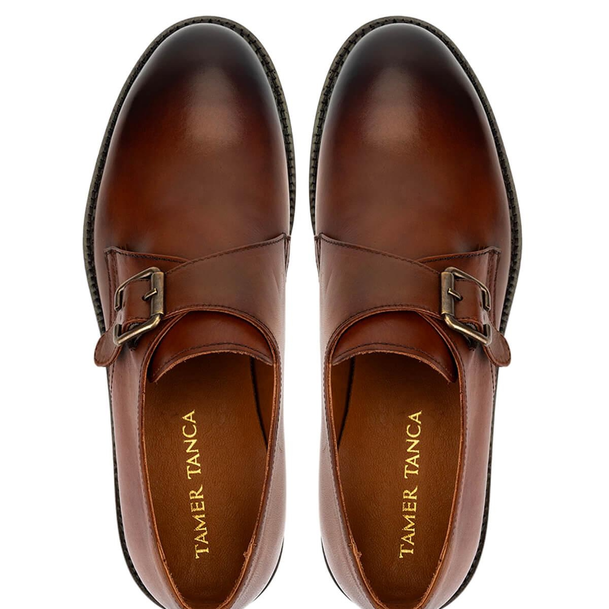 Tamer Tanca Erkek Hakiki Deri Taba Klasik Ayakkabı