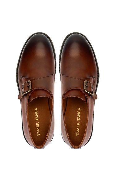  Tamer Tanca Erkek Hakiki Deri Taba Klasik Ayakkabı