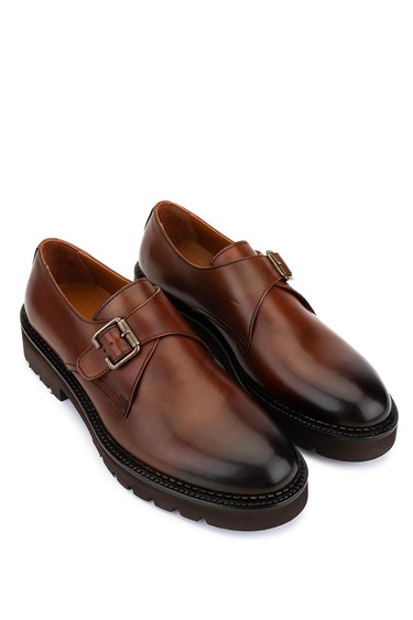  Tamer Tanca Erkek Hakiki Deri Taba Klasik Ayakkabı