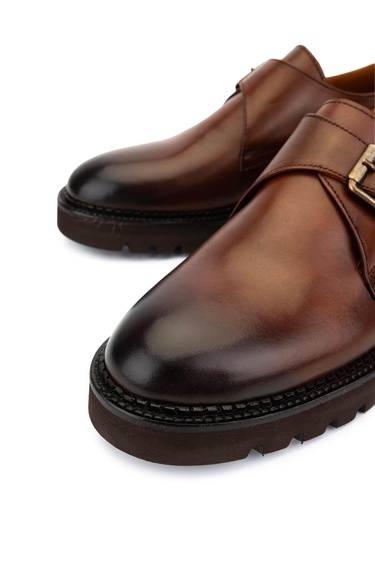  Tamer Tanca Erkek Hakiki Deri Taba Klasik Ayakkabı