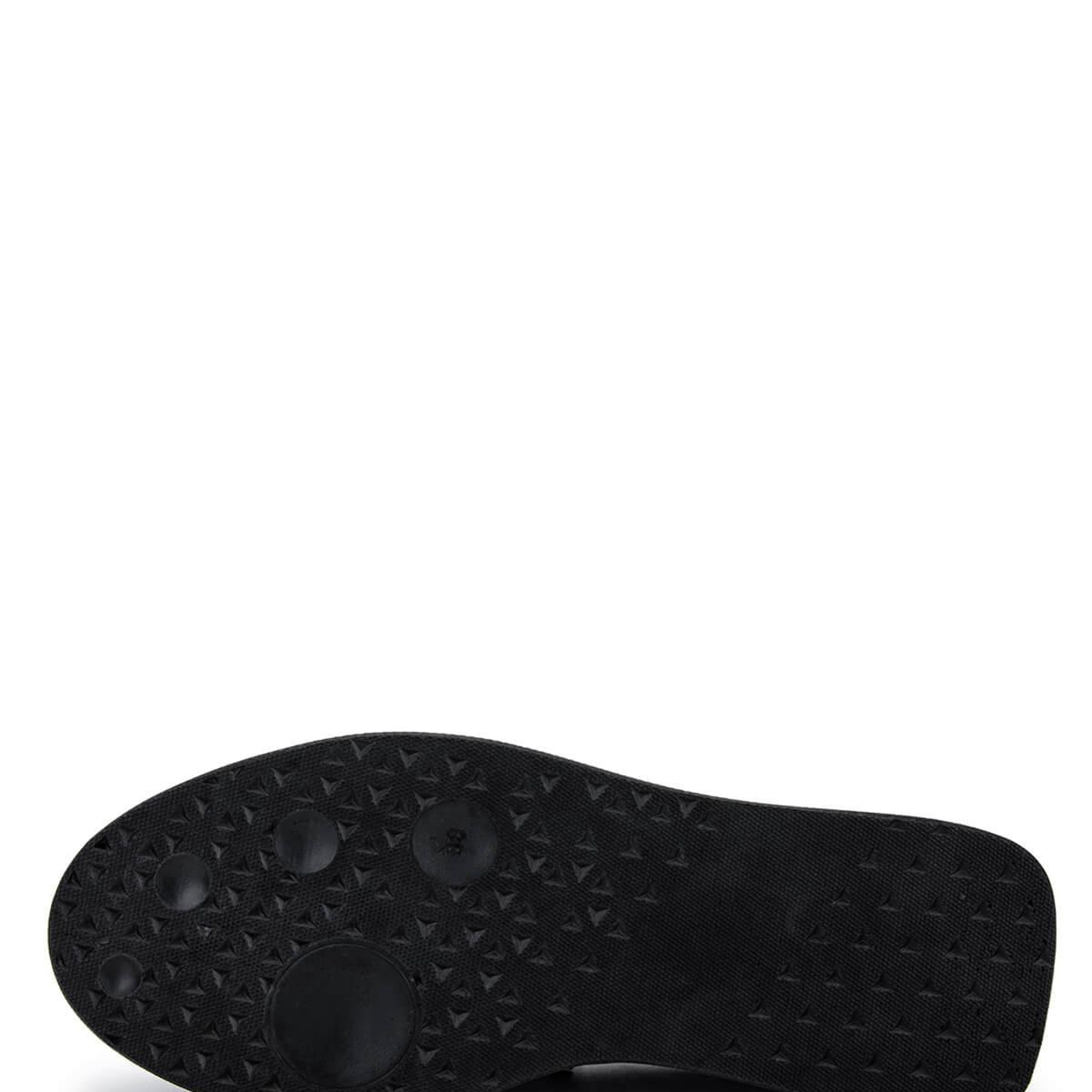 Tamer Tanca Kadın Hakiki Deri Siyah Deri Loafer Ayakkabı