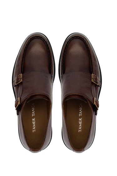  Tamer Tanca Erkek Hakiki Deri Taba Casual Ayakkabı