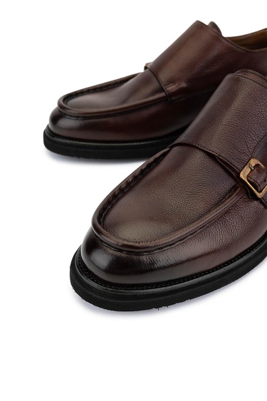  Tamer Tanca Erkek Hakiki Deri Taba Casual Ayakkabı