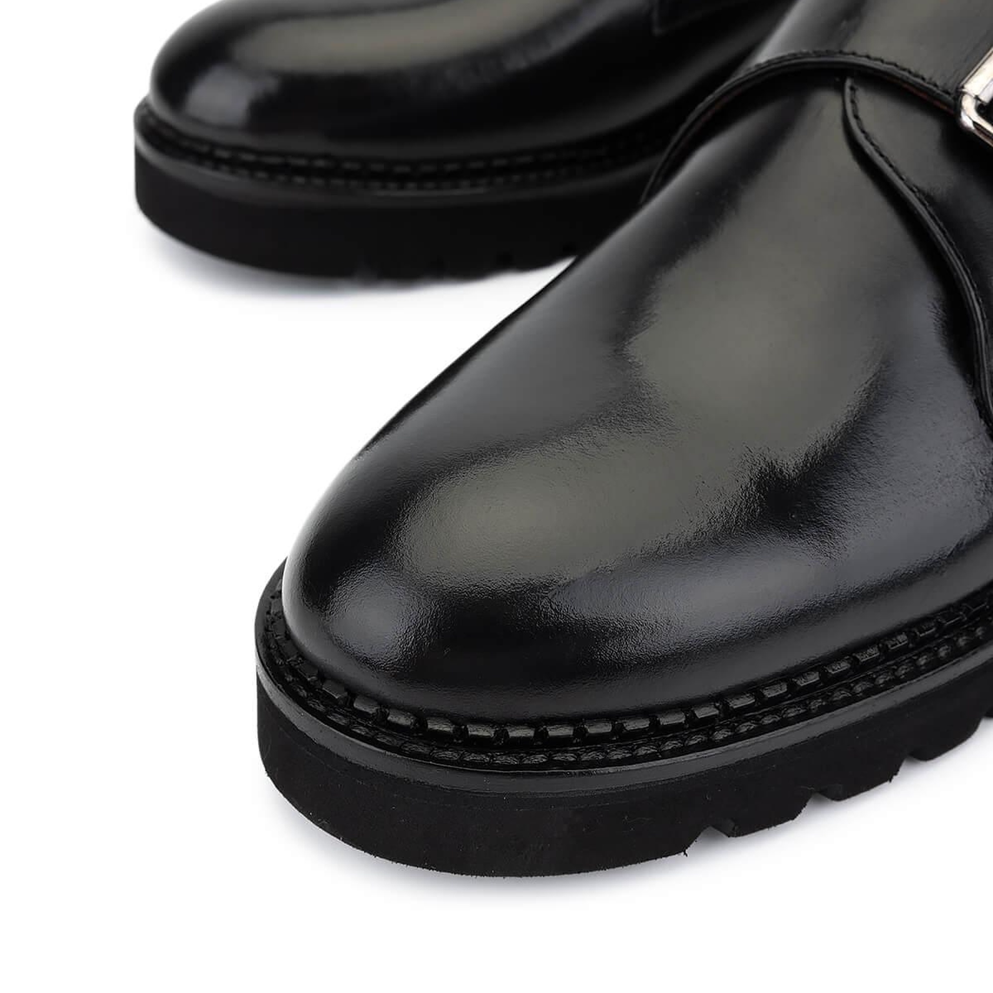 Tamer Tanca Erkek Hakiki Deri Siyah Klasik Ayakkabı