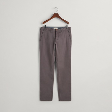  GANT Erkek Gri Slim Fit Chino Pantolon