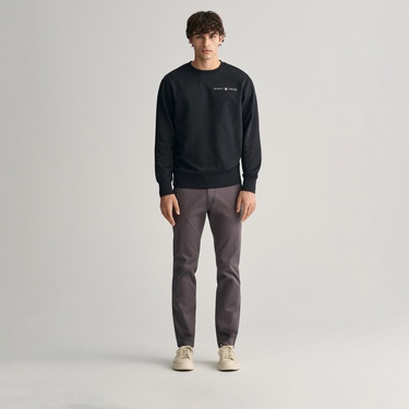  GANT Erkek Gri Slim Fit Chino Pantolon