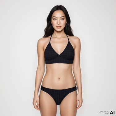  Roxy Camilo Moderate Kadın Siyah Bikini Altı