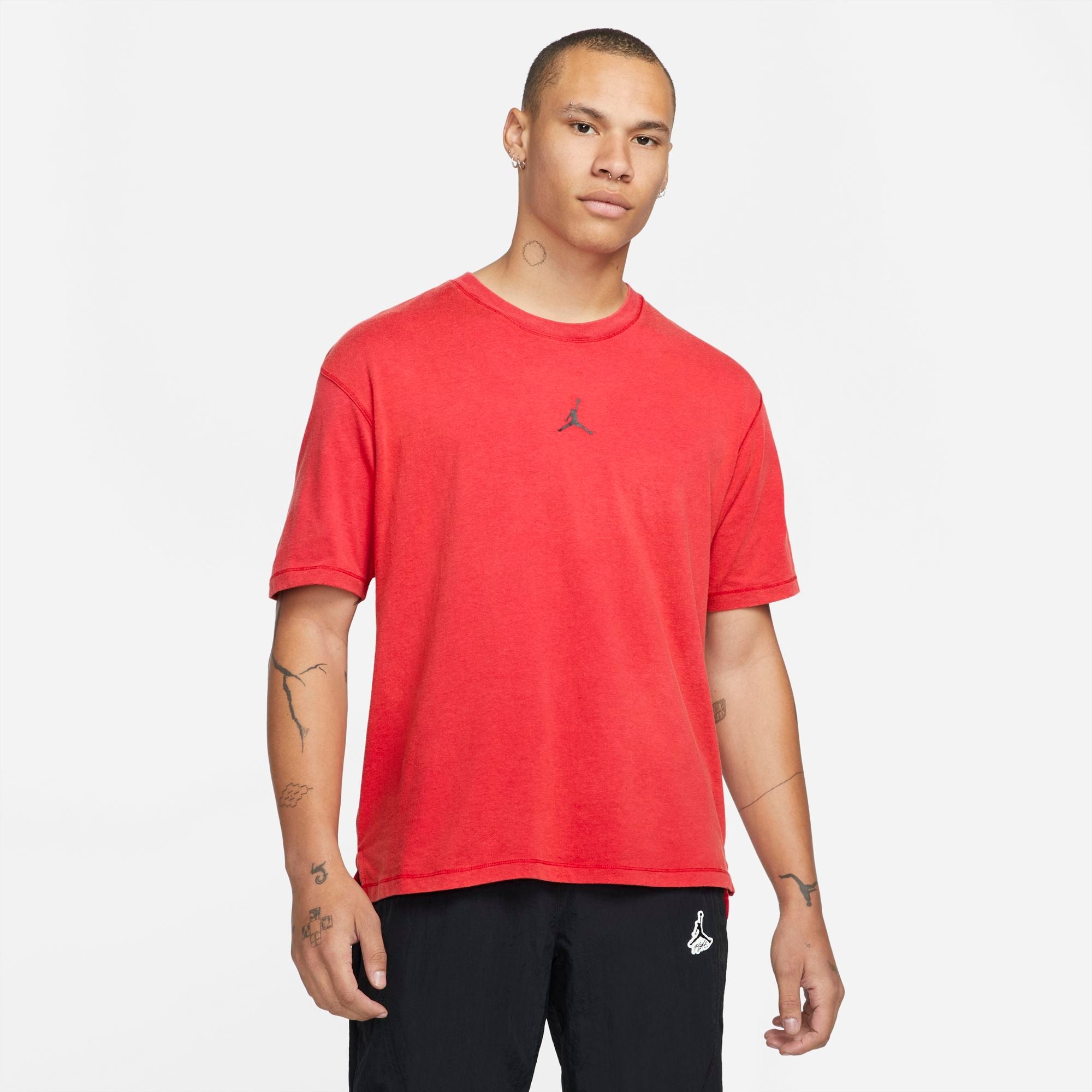 Jordan Dri-Fit Sport Top Erkek Kırmızı T-Shirt