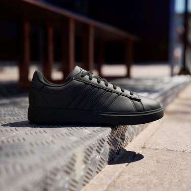  adidas Grand Court 2.0 Erkek Siyah Günlük Spor Ayakkabı