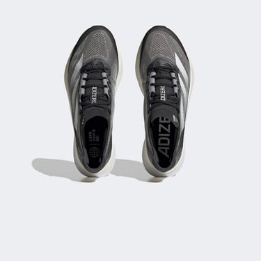  adidas Adizero Boston 12 Erkek Gri Koşu Ayakkabısı
