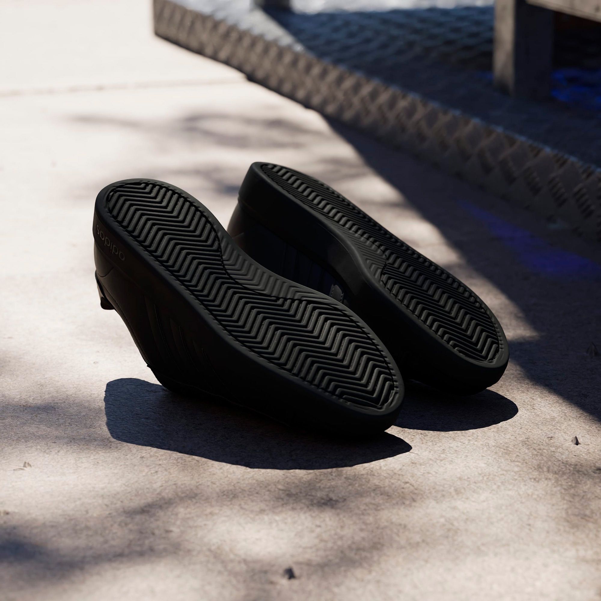 adidas Grand Court 2.0 Erkek Siyah Günlük Spor Ayakkabı