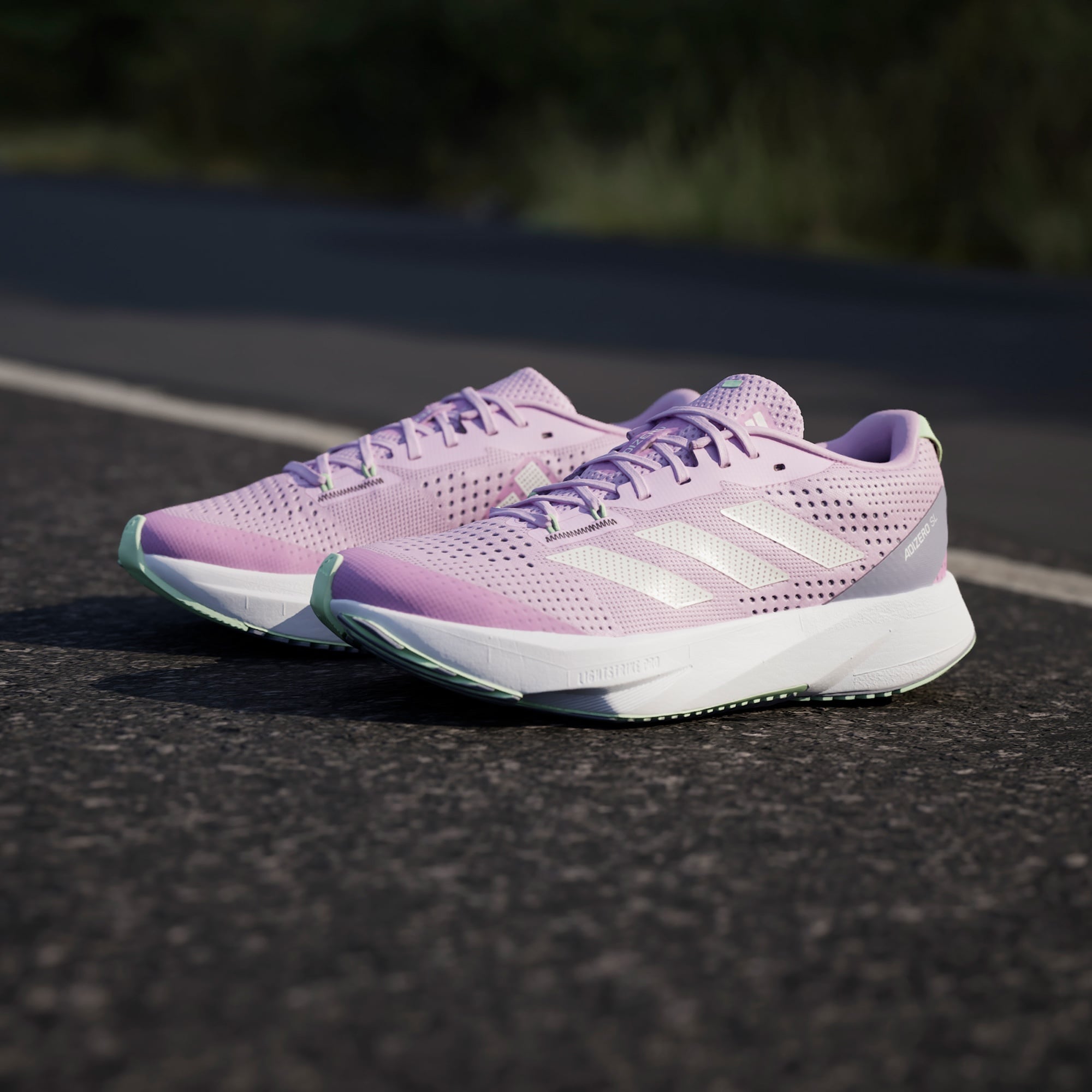 adidas Adizero Sl Kadın Mor Koşu Ayakkabısı
