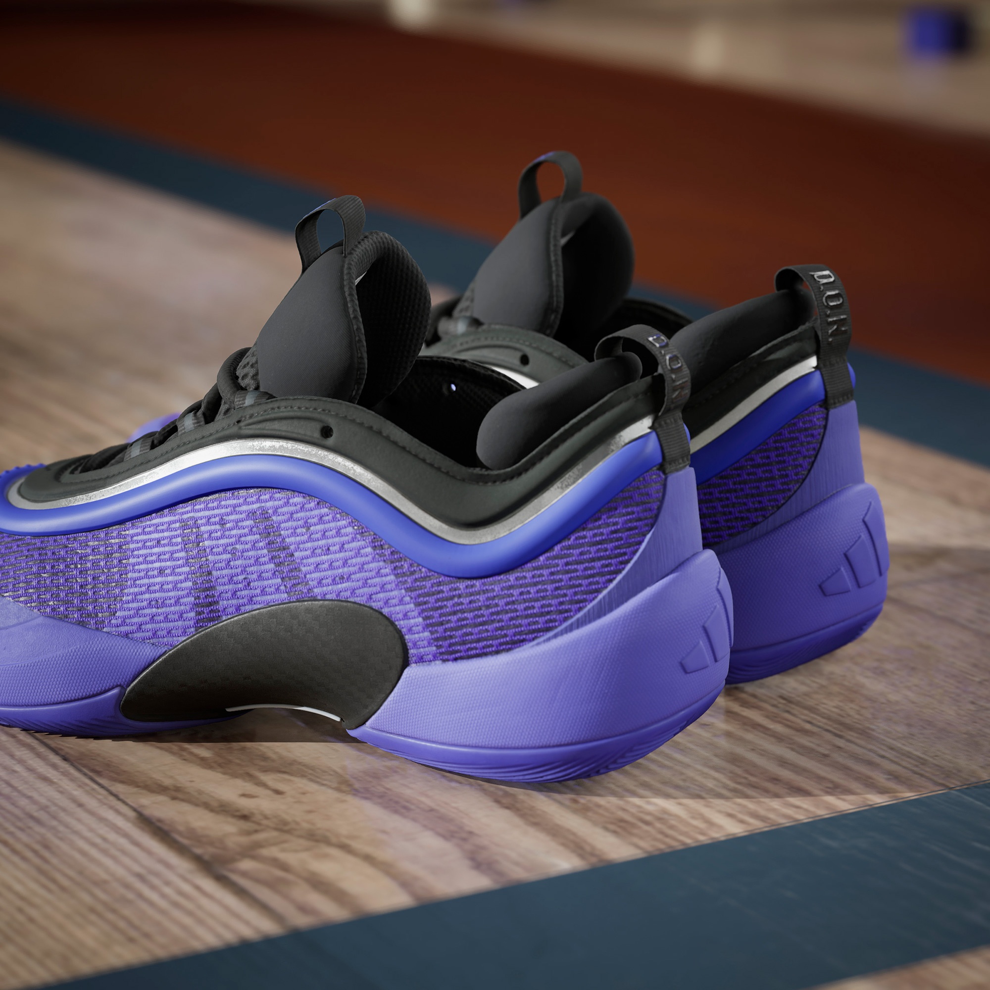 adidas D.O.N. Issue 6 Erkek Mor Basketbol Ayakkabısı