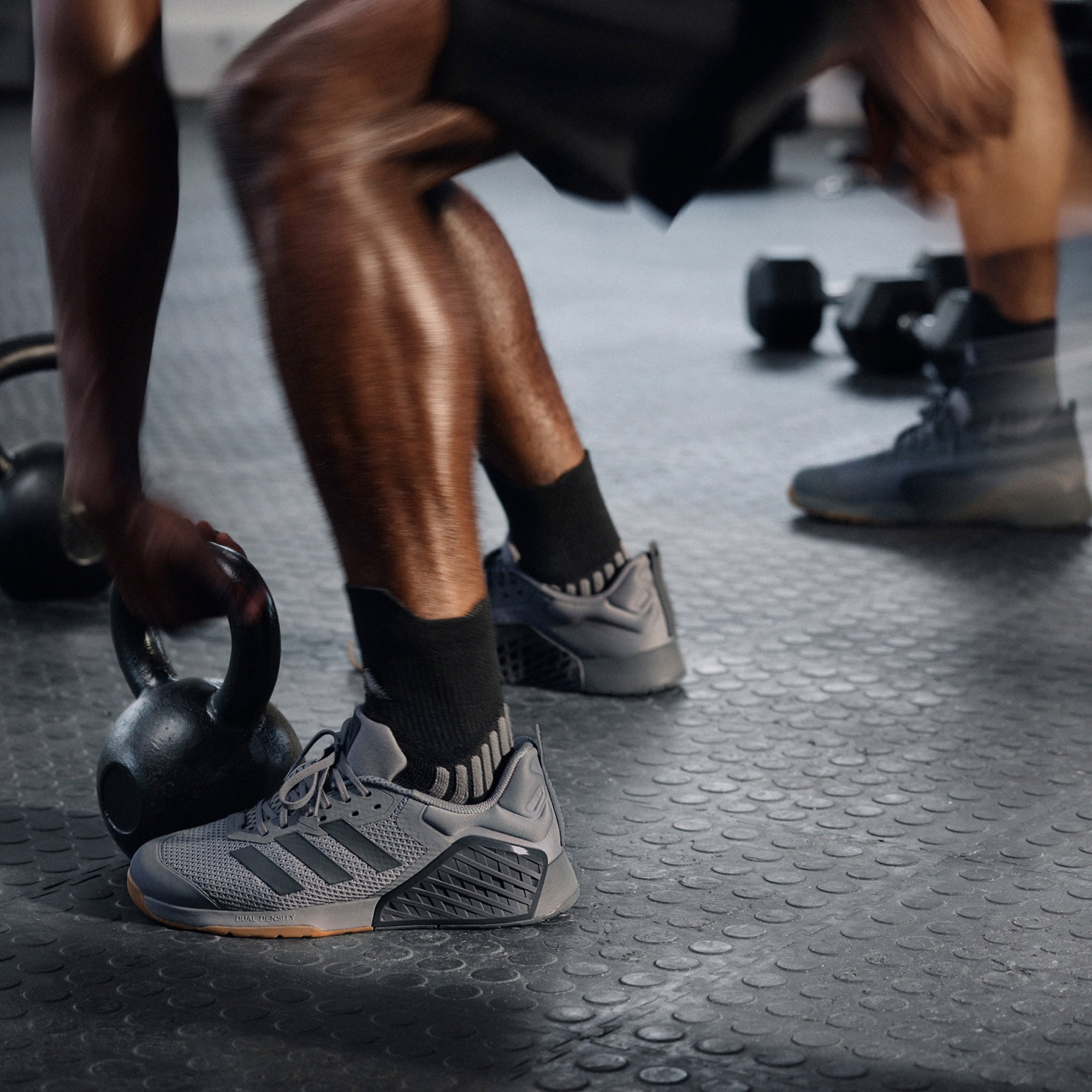 adidas Dropset 3 Unisex Gri Antrenman Ayakkabısı