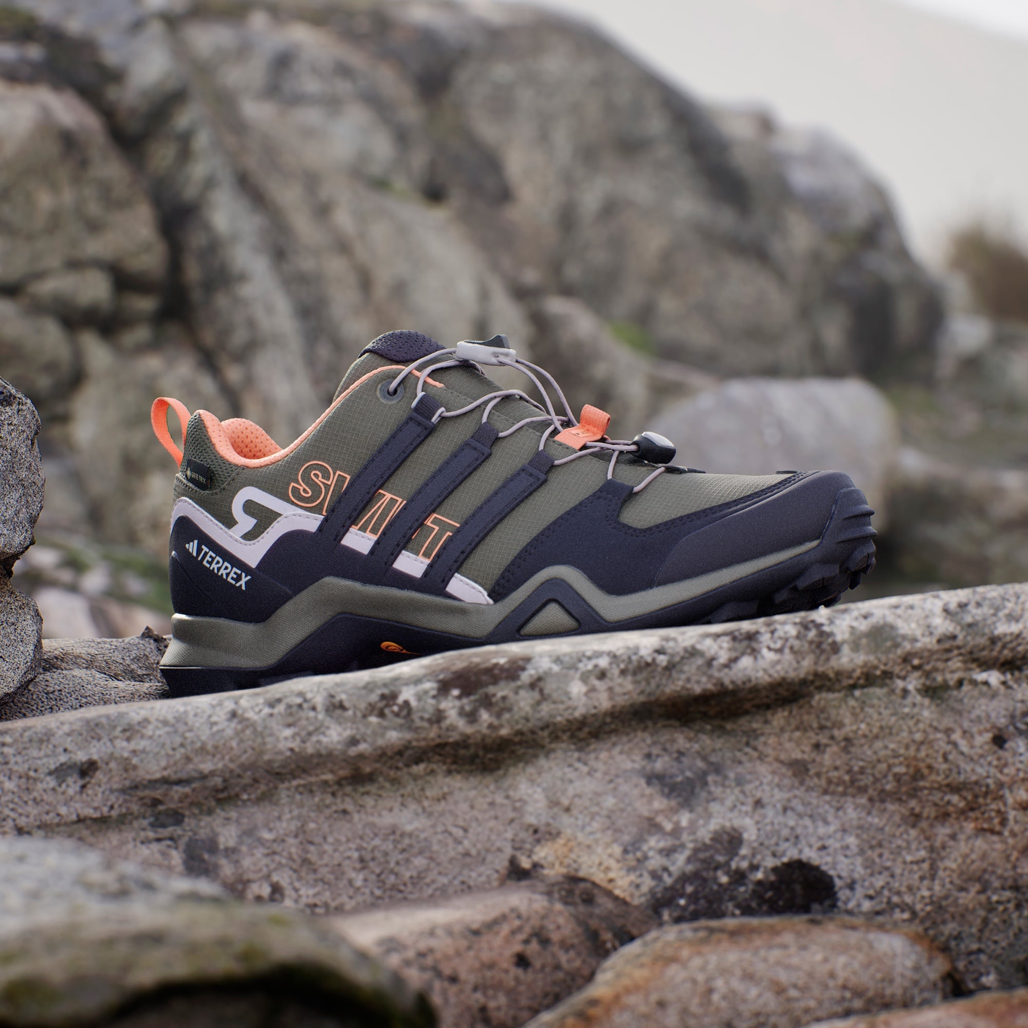 adidas Terrex Swift Gore-Tex Kadın Yeşil Outdoor Ayakkabı