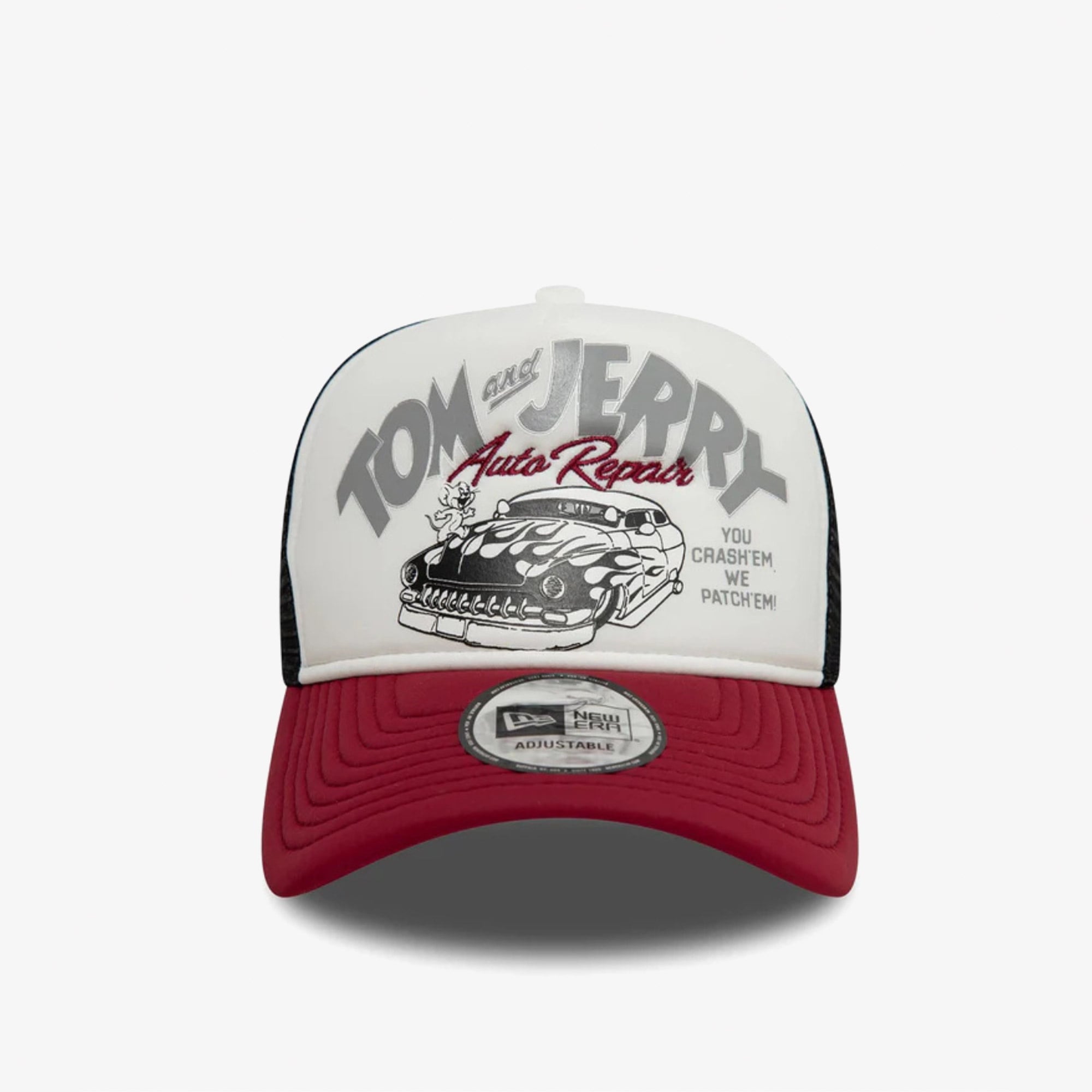 New Era Tom and Jerry Unisex Beyaz Şapka