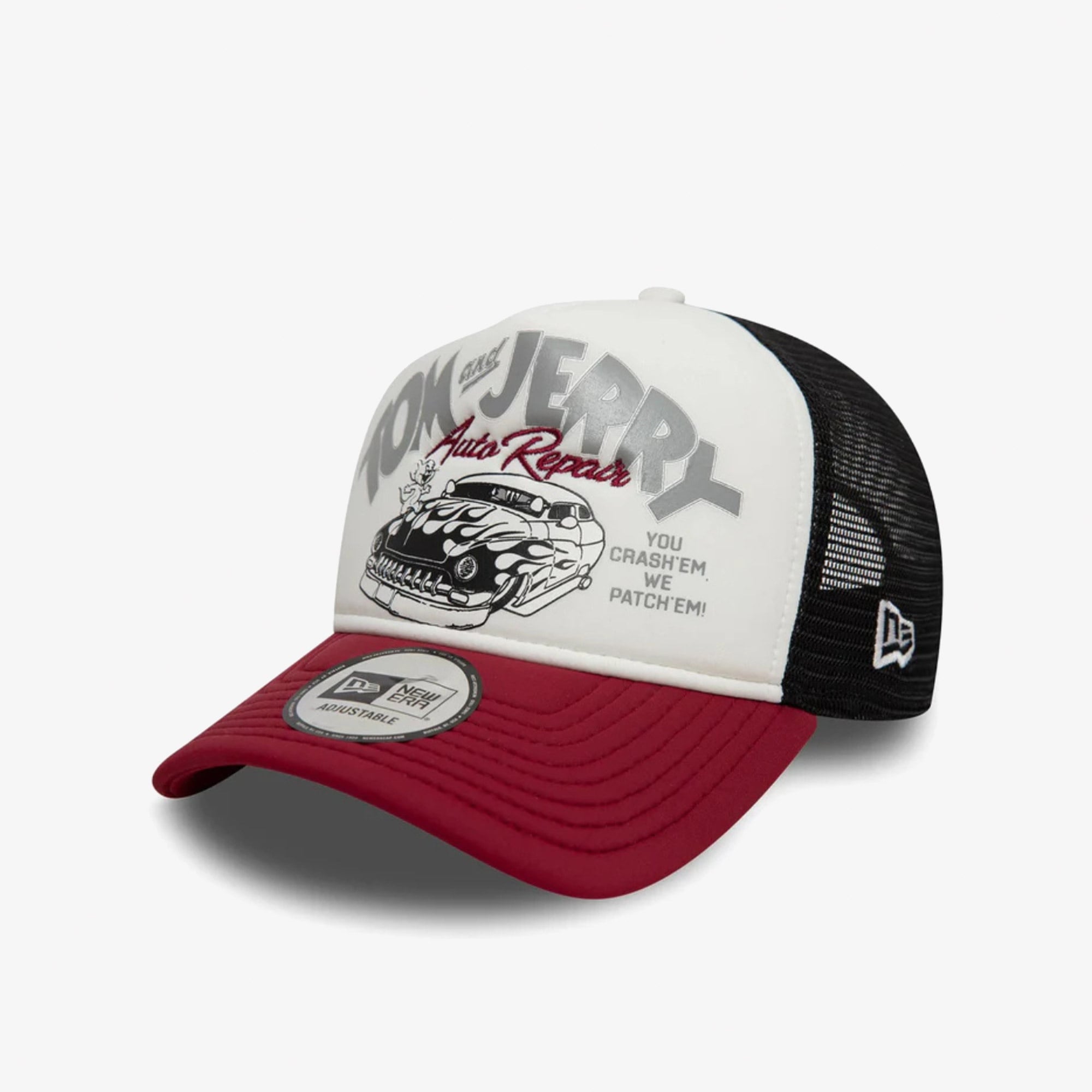 New Era Tom and Jerry Unisex Beyaz Şapka