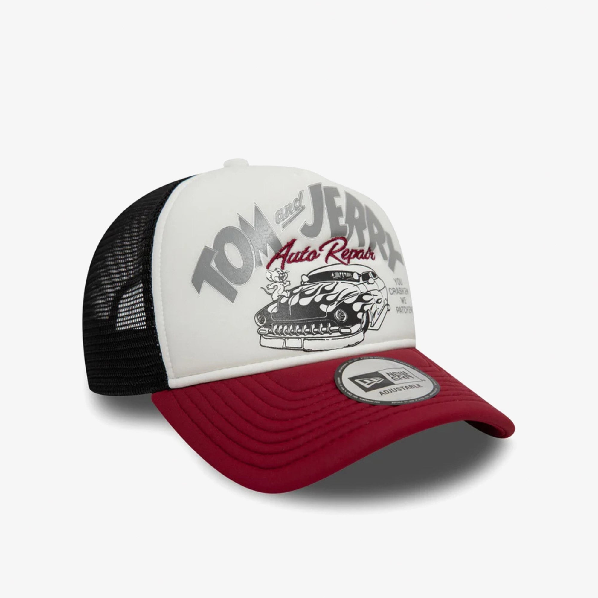 New Era Tom and Jerry Unisex Beyaz Şapka