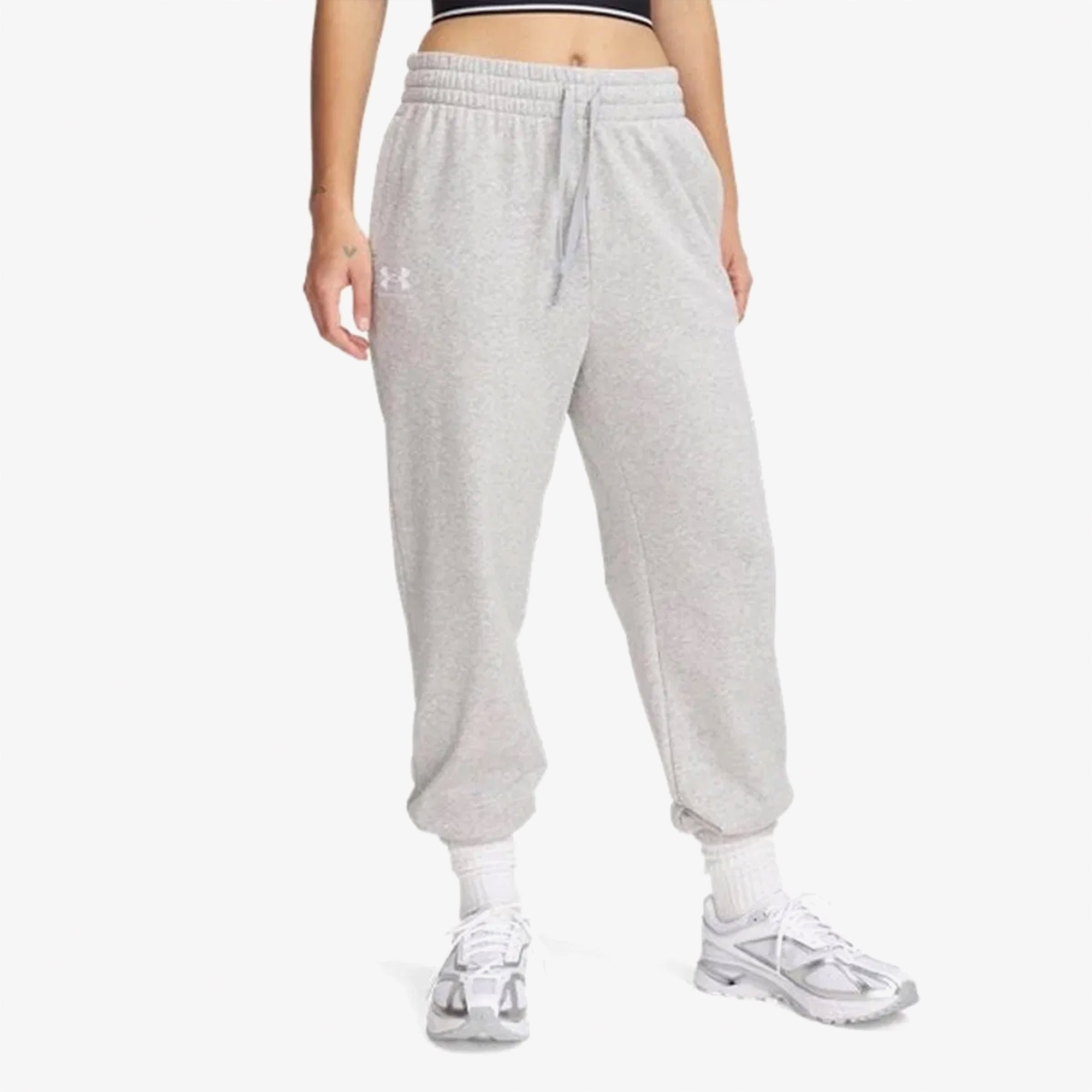 Under Armour Rival Terry Kadın Gri Eşofman Altı