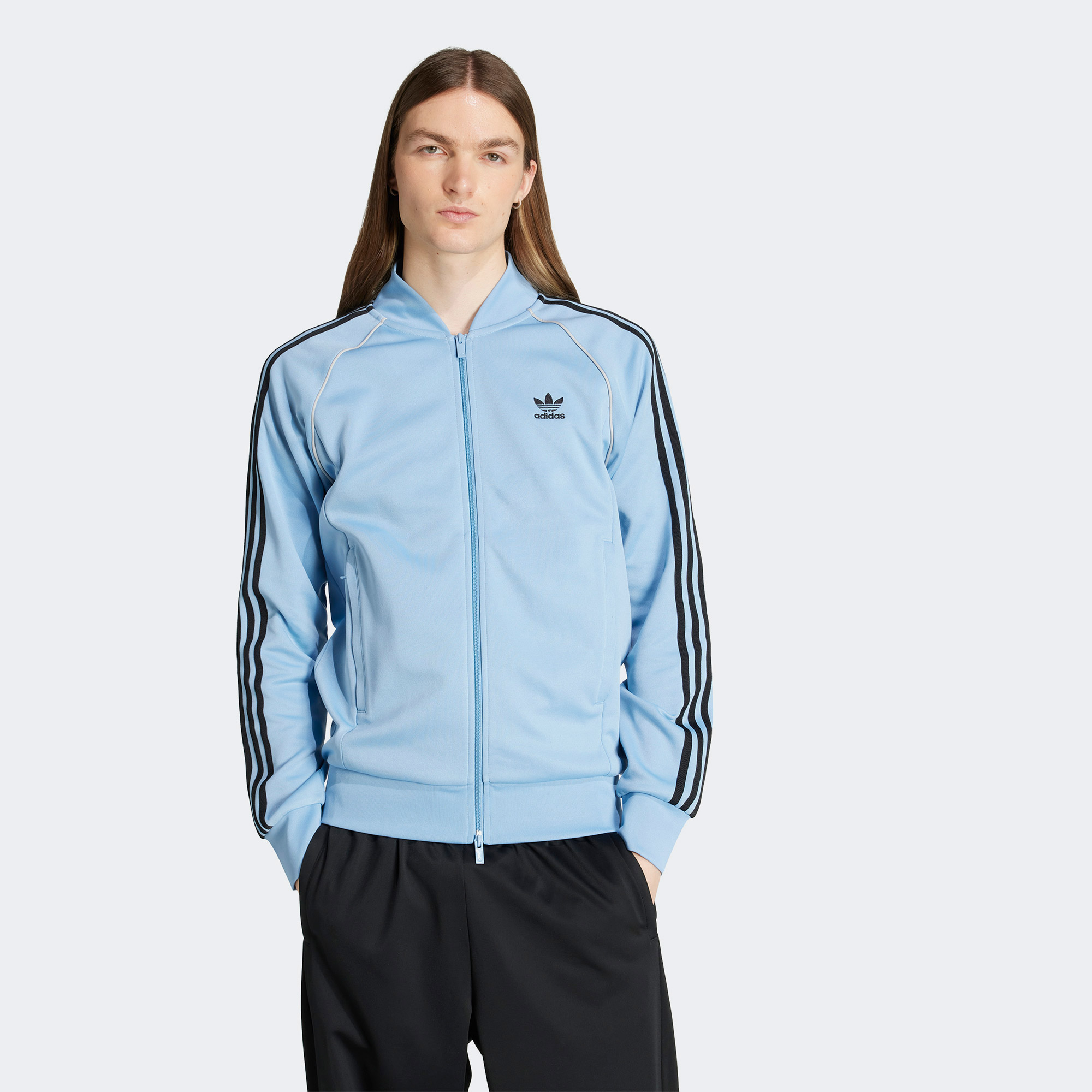  Adidas Sst Erkek Mavi Eşofman Üstü