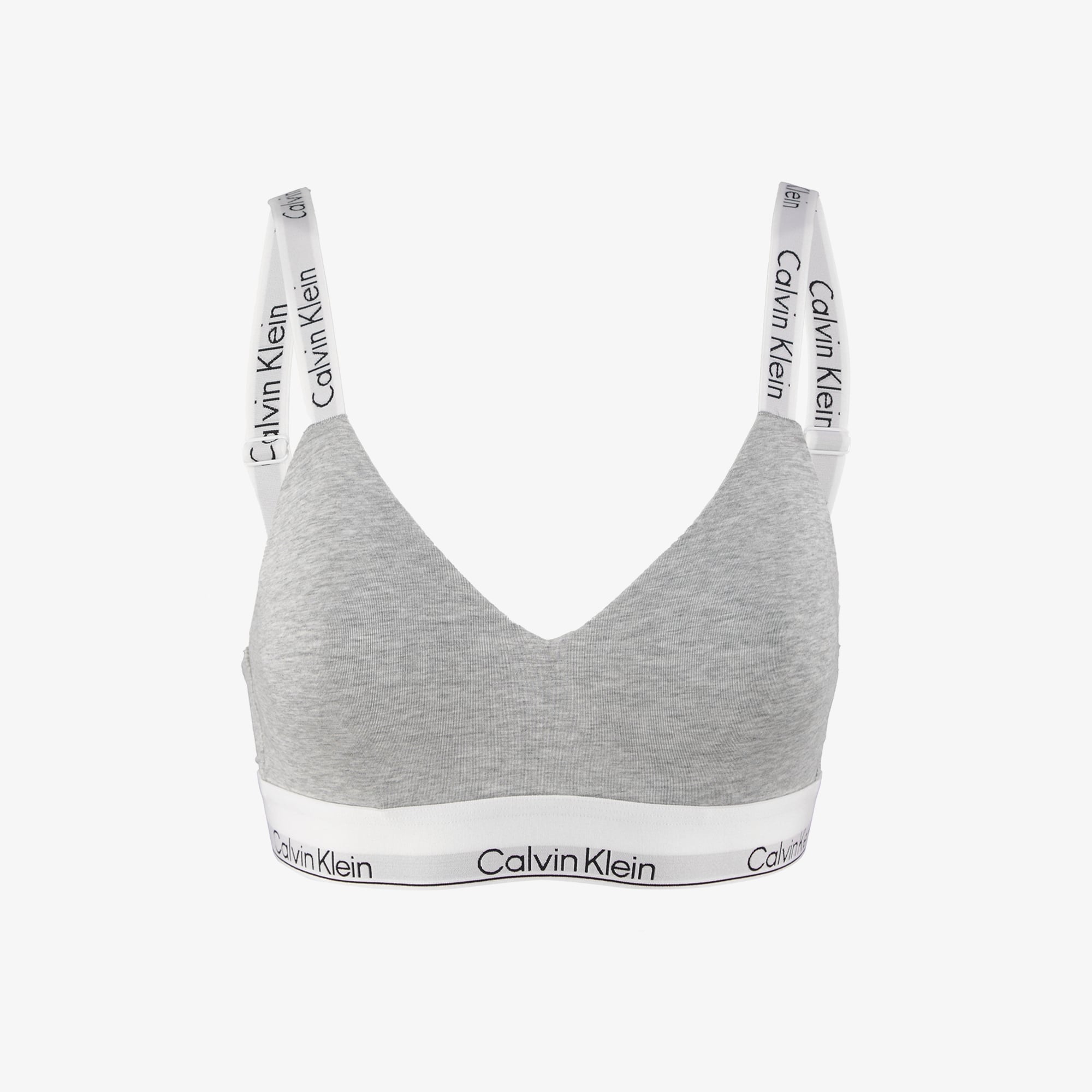 Calvin Klein Lightly Lined Kadın Gri Bra