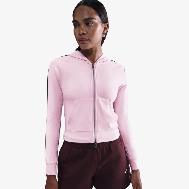  Nike Sportswear Full-Zip Hooded Kadın Pembe Hoodie