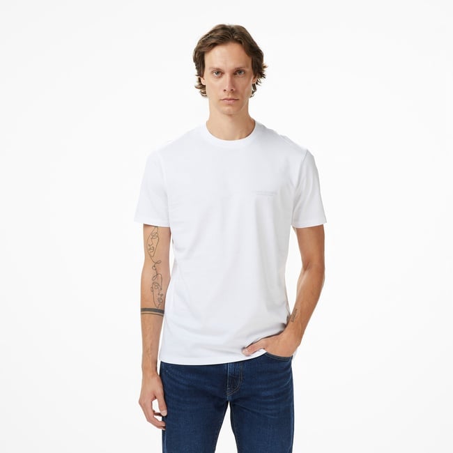  Armani Exchange Erkek Beyaz T-Shirt