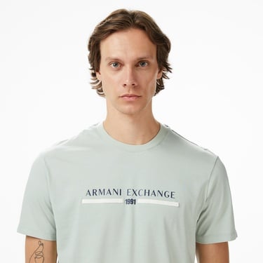  Armani Exchange Erkek Gri T-Shirt