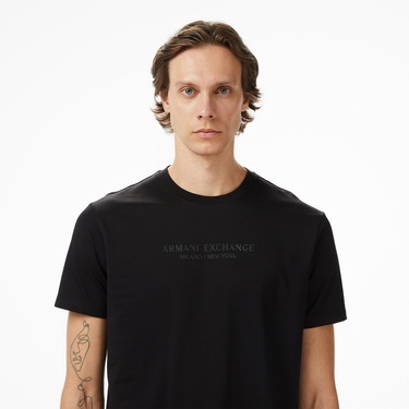  Armani Exchange Erkek Siyah T-Shirt