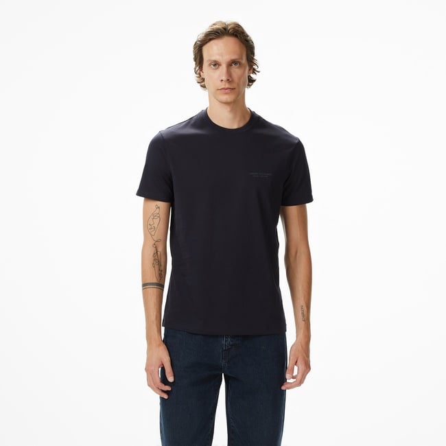  Armani Exchange Erkek Lacivert T-Shirt