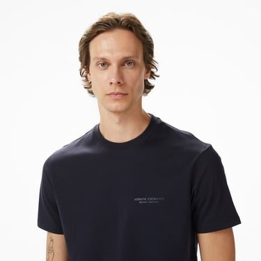  Armani Exchange Erkek Lacivert T-Shirt