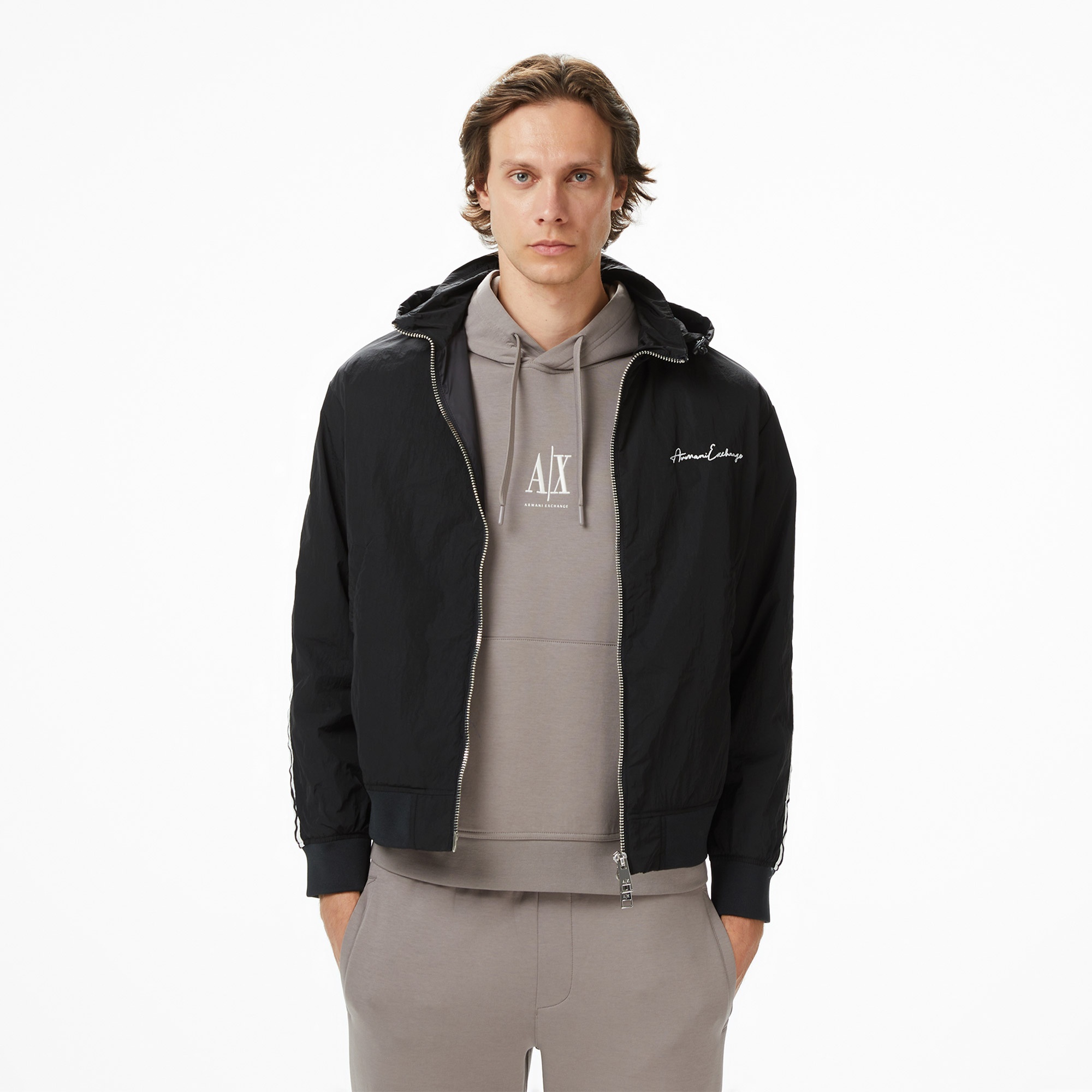 Armani Exchange Erkek Siyah Ceket