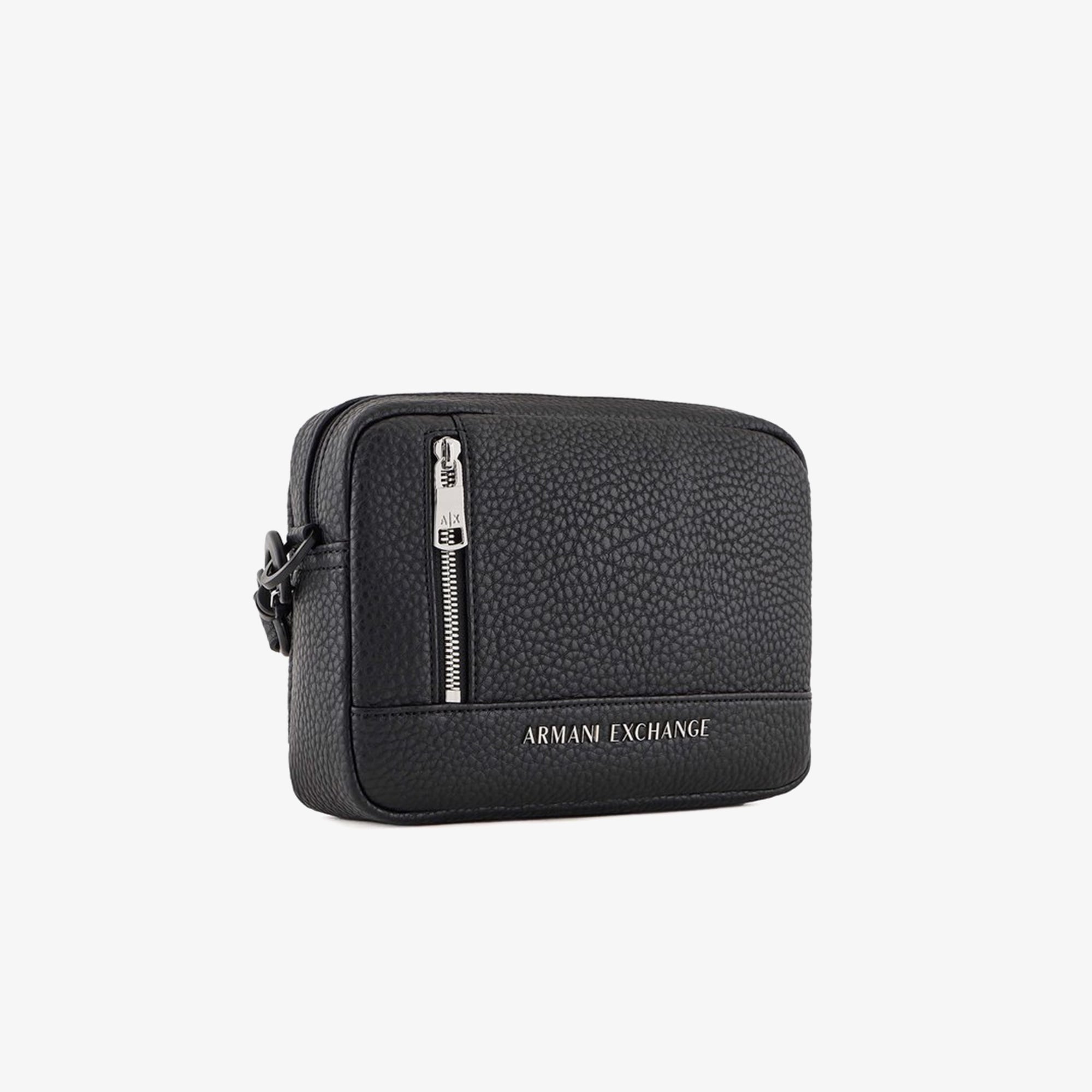 Armani Exchange Erkek Siyah Omuz Çantası