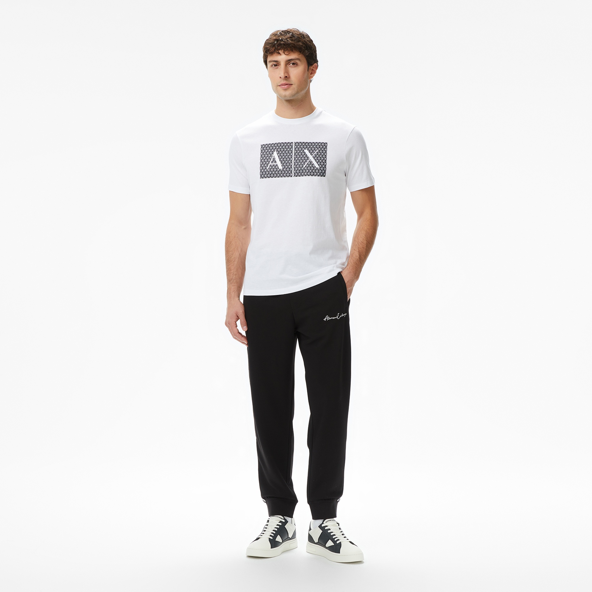 Armani Exchange Erkek Siyah Pantolon