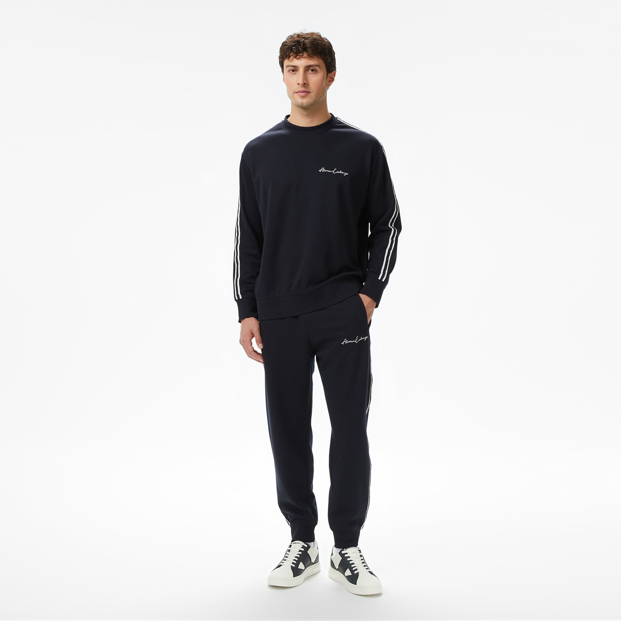  Armani Exchange Erkek Lacivert Pantolon