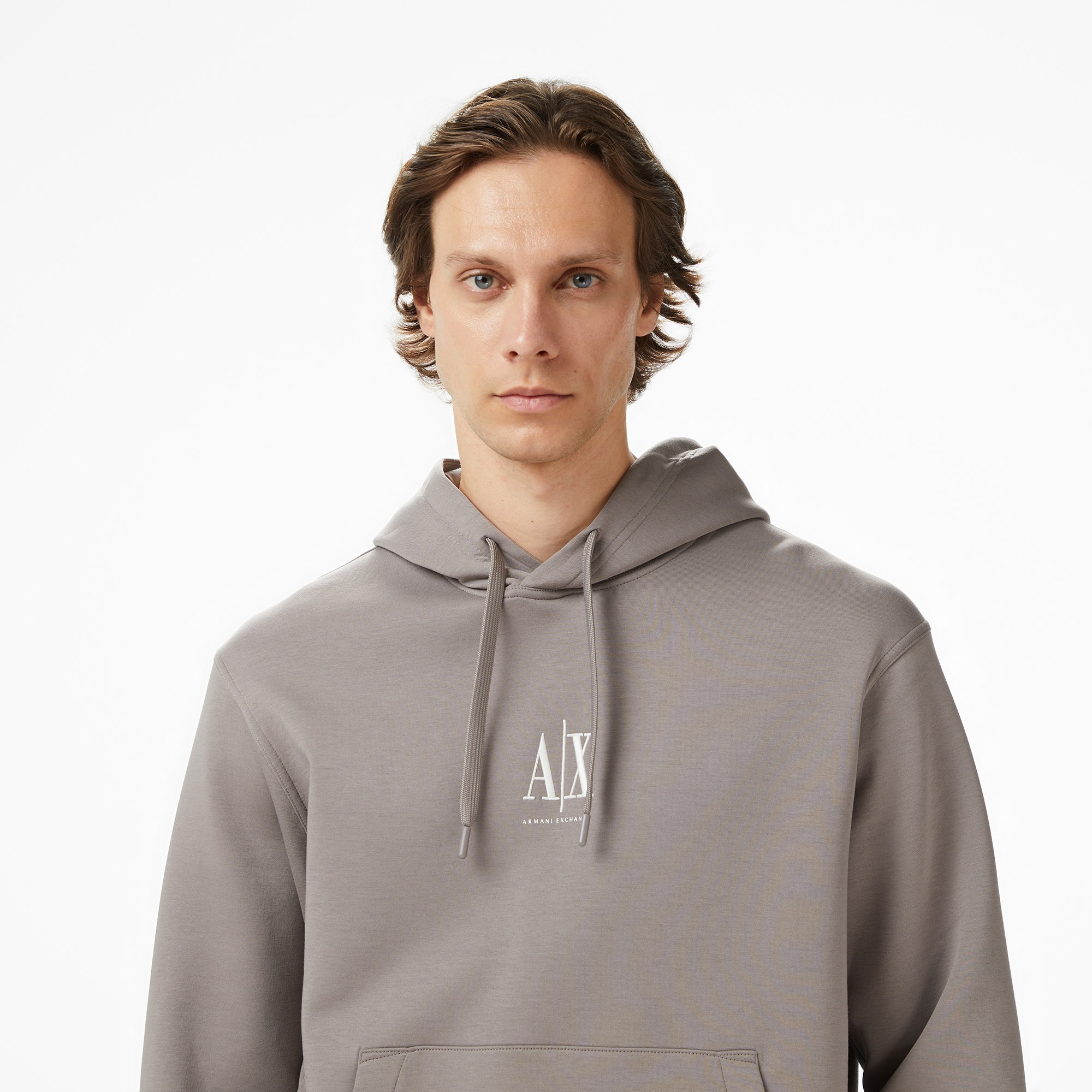 Armani Exchange Erkek Kahverengi Sweatshirt