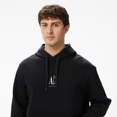  Armani Exchange Erkek Siyah Sweatshirt